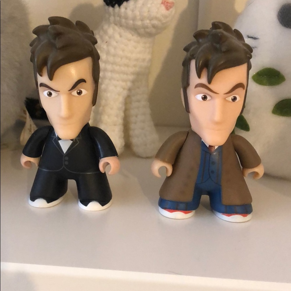 Doctor Who Titans vinyl figure tenth doctor bundle